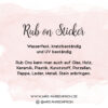 Rub-On Randlos Frohe Weihnachten 01, Rubon, Rub Ons, Rubbelsticker, für Glas, Holz, Raysin u.v.m. – Bild 5