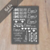 Rub-On Randlos Vatertag 01, DIN A6, Rubon, Rub Ons, Rubbelsticker, für Glas, Holz, Raysin u.v.m. – Bild 2