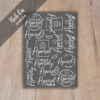 Rub-On Randlos Aperol 01, DIN A5, Rubon, Rub Ons, Rubbelsticker, für Glas, Holz, Raysin u.v.m. – Bild 2