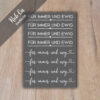 Rub-On Randlos Für immer und Ewig einzeln 01, Rubon, Rub Ons, Rubbelsticker, für Glas, Holz, Raysin u.v.m. – Bild 2
