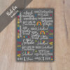 Rub-On Sticker Schulkind 01, DIN A5, Randlos, Rubon, Rub Ons, Rubbelsticker, für Glas, Holz, Raysin u.v.m. – Bild 2