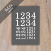Rub-On Randlos Adventszahlen 01, Rubon, Rub Ons, Rubbelsticker, für Glas, Holz, Raysin u.v.m. – Bild 2