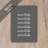 Rub-On Randlos Herbstliebe 01, Rubon, Rub Ons, Rubbelsticker, für Glas, Holz, Raysin u.v.m. – Bild 2