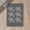 Rub-On Randlos Lichterglanz 01, Rubon, Rub Ons, Rubbelsticker, für Glas, Holz, Raysin u.v.m. – Bild 2
