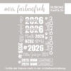 Rub-On Randlos Neujahr 2026 02, DIN A6, Rubon, Rub Ons, Rubbelsticker, für Glas, Holz, Raysin u.v.m. – Bild 2