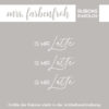Rub-On Sticker Is mir Latte 01, Rubon, Randlos, Rub Ons, Rubbelsticker, für Glas, Holz, Raysin u.v.m. – Bild 2