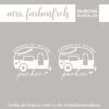 Rub-On Sticker Zuhause ist wo wir parken 02, Rubon, Randlos, Rub Ons, Rubbelsticker, für Glas, Holz, Raysin u.v.m. – Bild 2